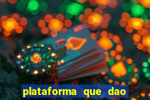 plataforma que dao bonus de cadastro