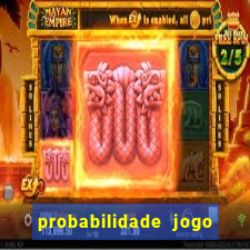 probabilidade jogo de futebol