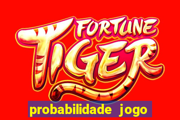 probabilidade jogo de futebol