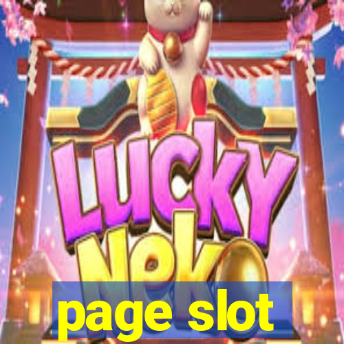 page slot