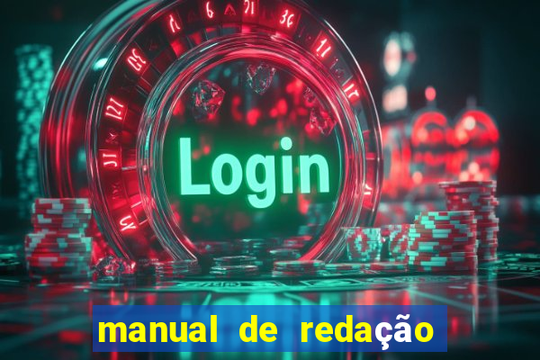 manual de redação folha de são paulo pdf