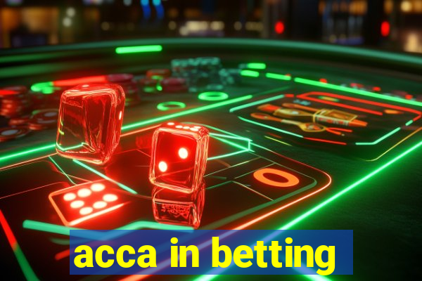 acca in betting