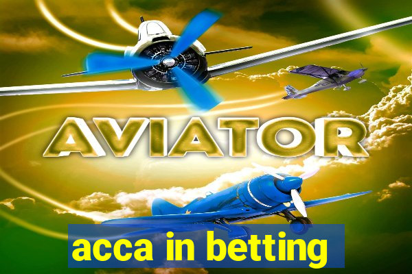 acca in betting