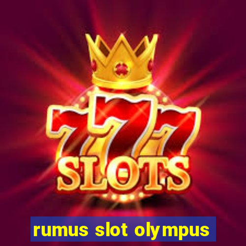 rumus slot olympus