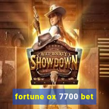 fortune ox 7700 bet