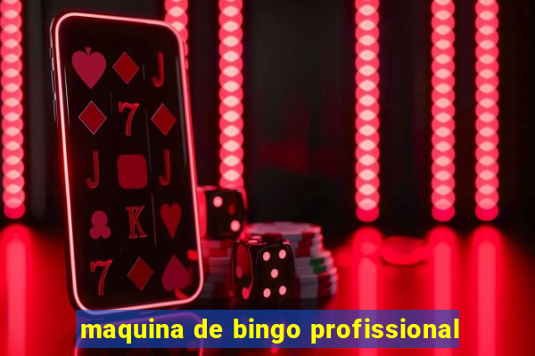 maquina de bingo profissional