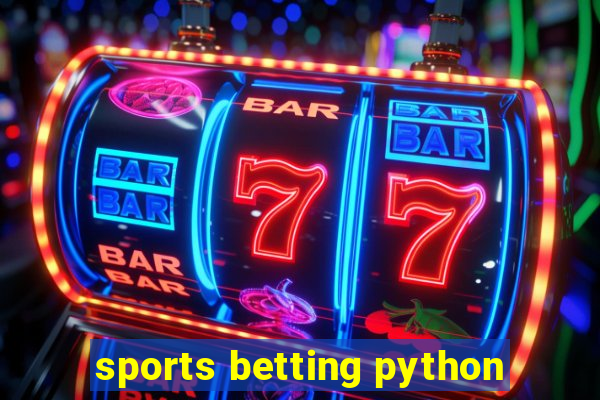 sports betting python