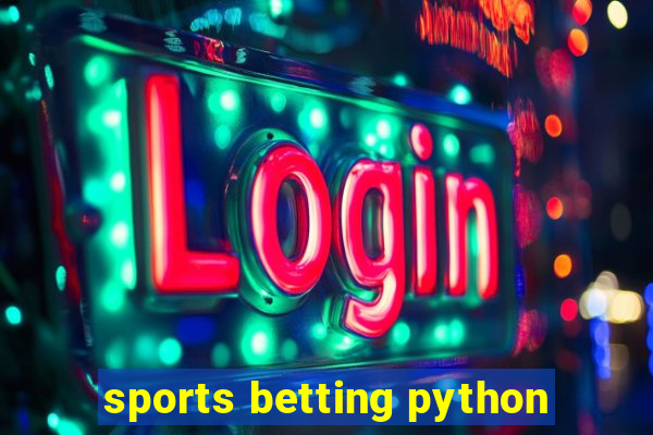 sports betting python