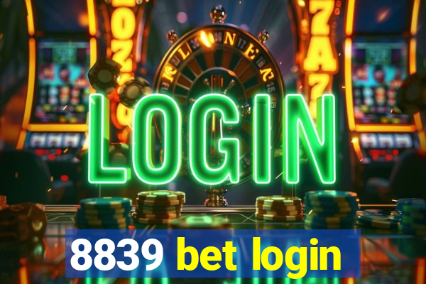 8839 bet login