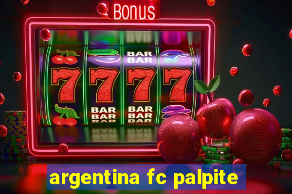 argentina fc palpite