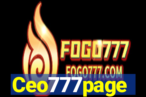 Ceo777page