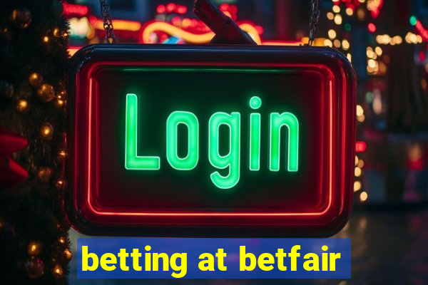 betting at betfair