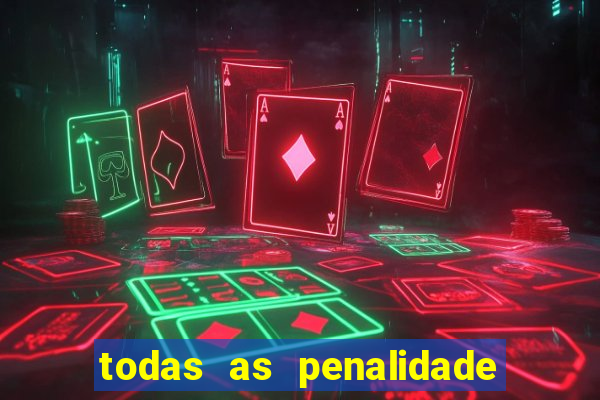 todas as penalidade do corinthians