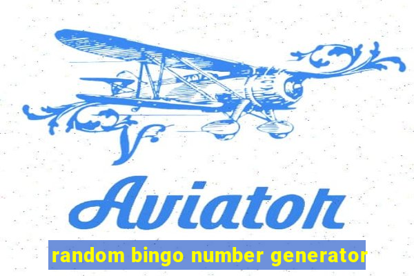 random bingo number generator