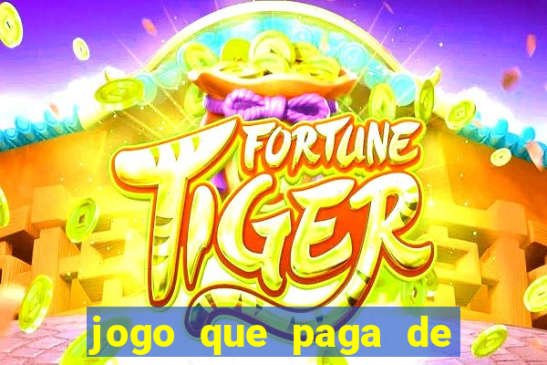 jogo que paga de verdade no pix