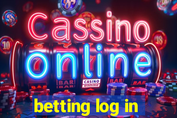 betting log in