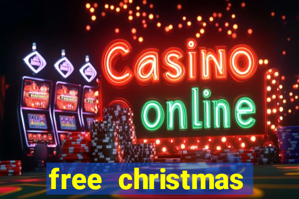 free christmas bingo cards