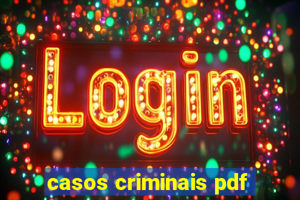 casos criminais pdf