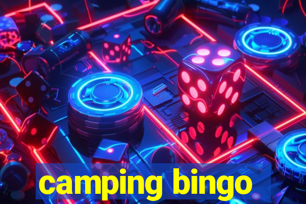 camping bingo