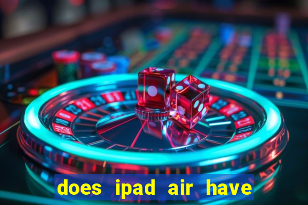 does ipad air have sd card slot