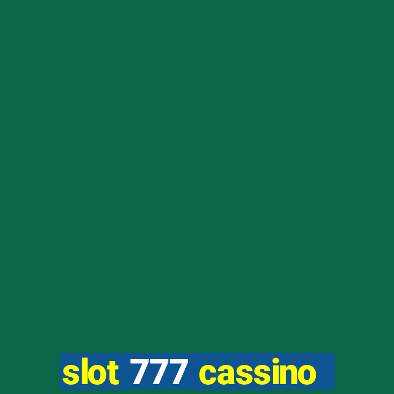 slot 777 cassino