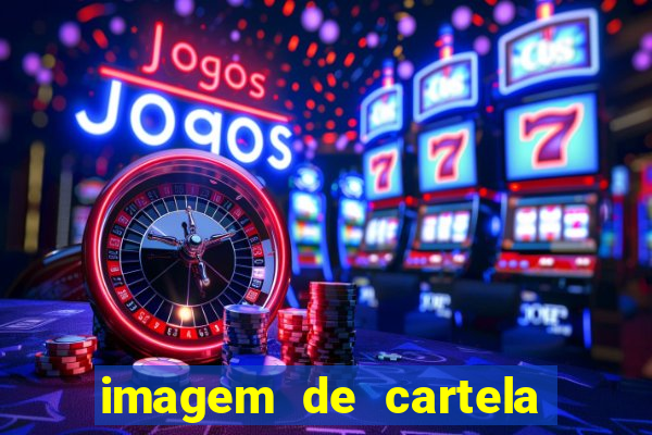 imagem de cartela de bingo