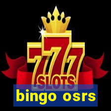 bingo osrs