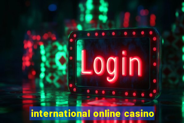 international online casino