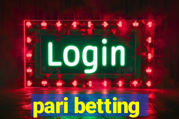 pari betting