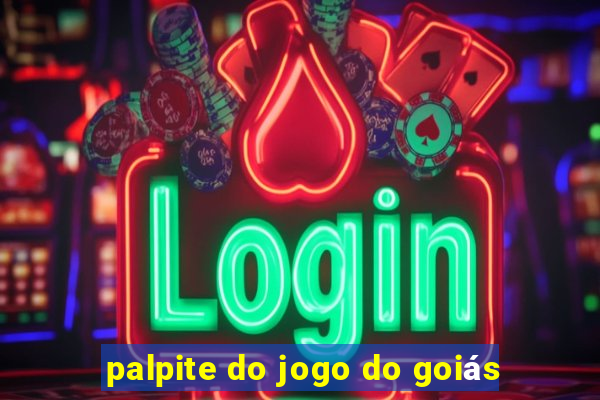 palpite do jogo do goiás