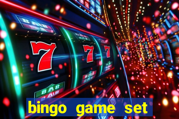 bingo game set near me