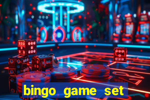 bingo game set near me