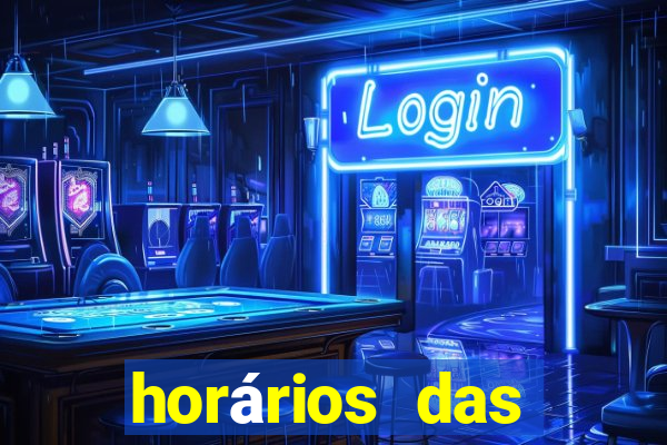 horários das plataformas de jogos