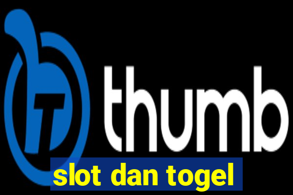 slot dan togel