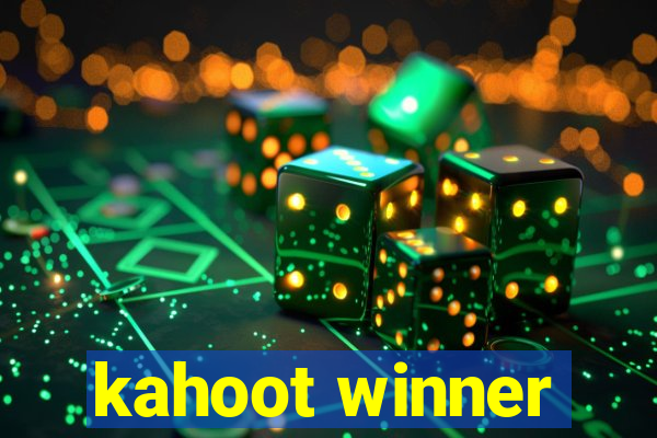 kahoot winner