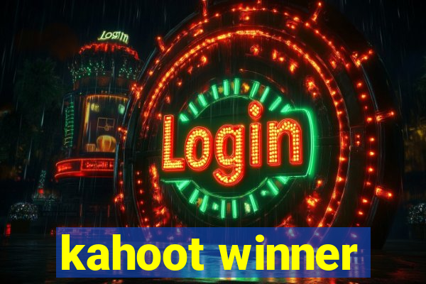 kahoot winner