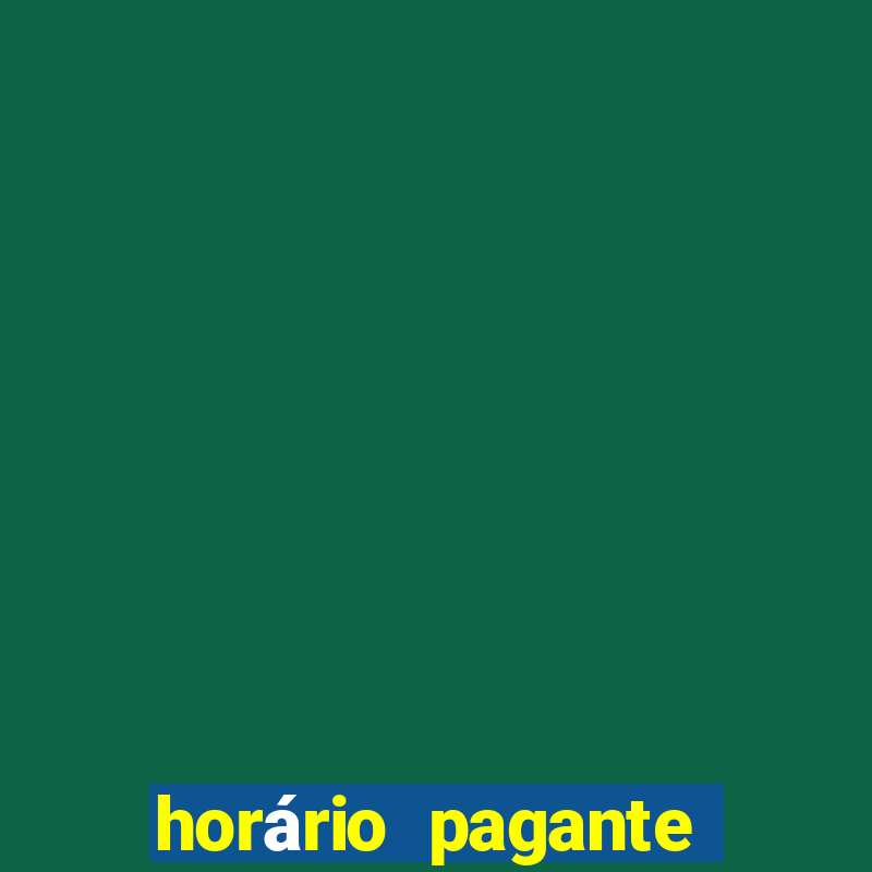 horário pagante fortune rabbitCommercial