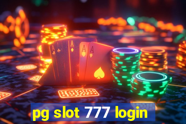 pg slot 777 login