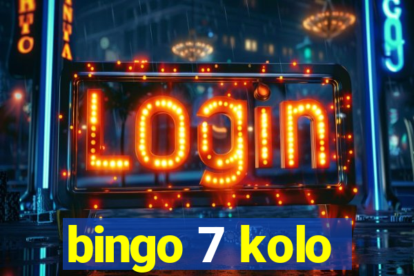 bingo 7 kolo