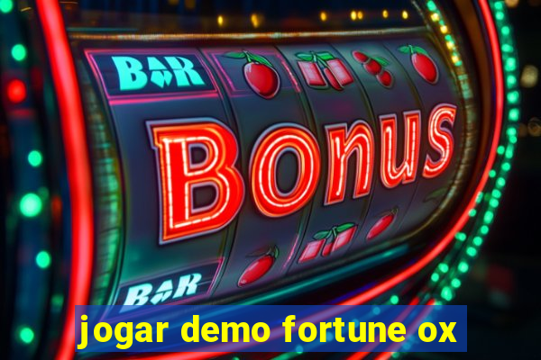 jogar demo fortune ox