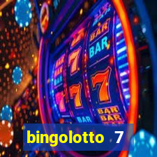 bingolotto 7 januari 2023