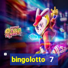 bingolotto 7 januari 2023