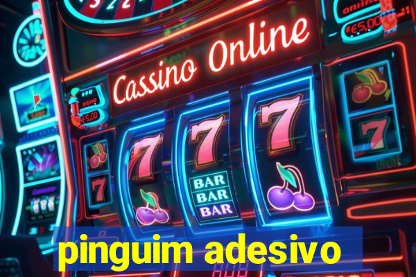 pinguim adesivo