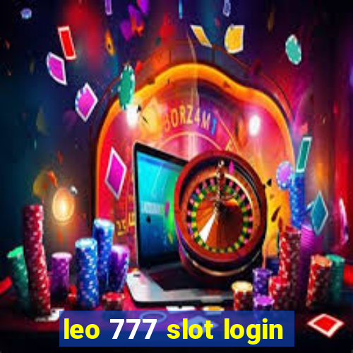 leo 777 slot login