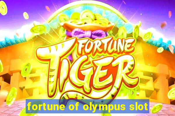 fortune of olympus slot