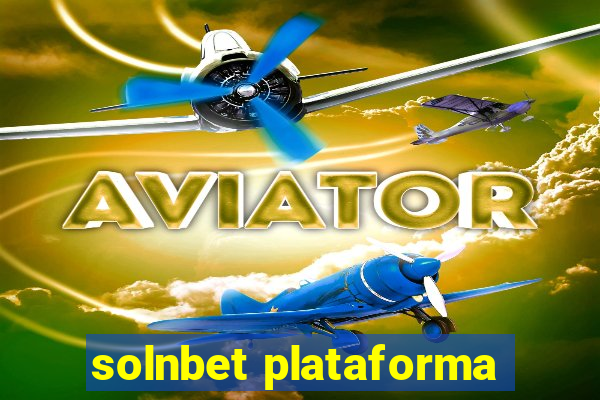 solnbet plataforma