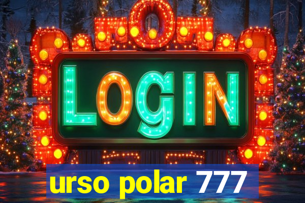 urso polar 777