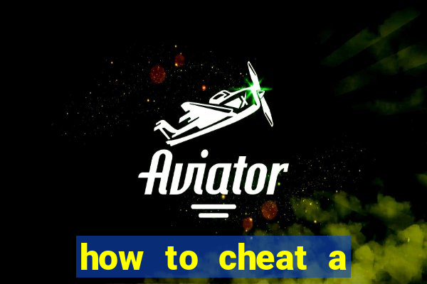 how to cheat a slot machine