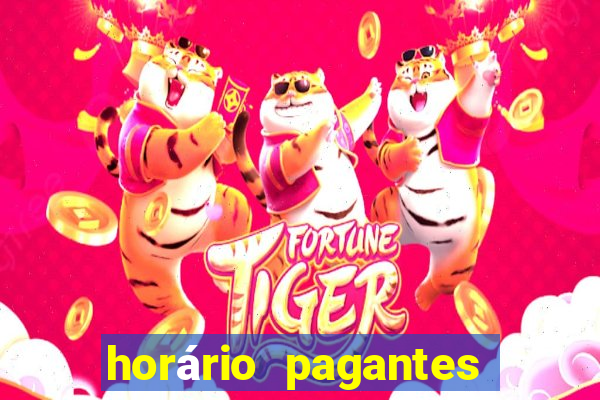 horário pagantes fortune tiger