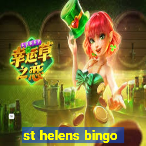 st helens bingo